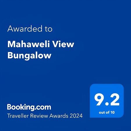 Mahaweli View Bungalow Kandy Exterior foto